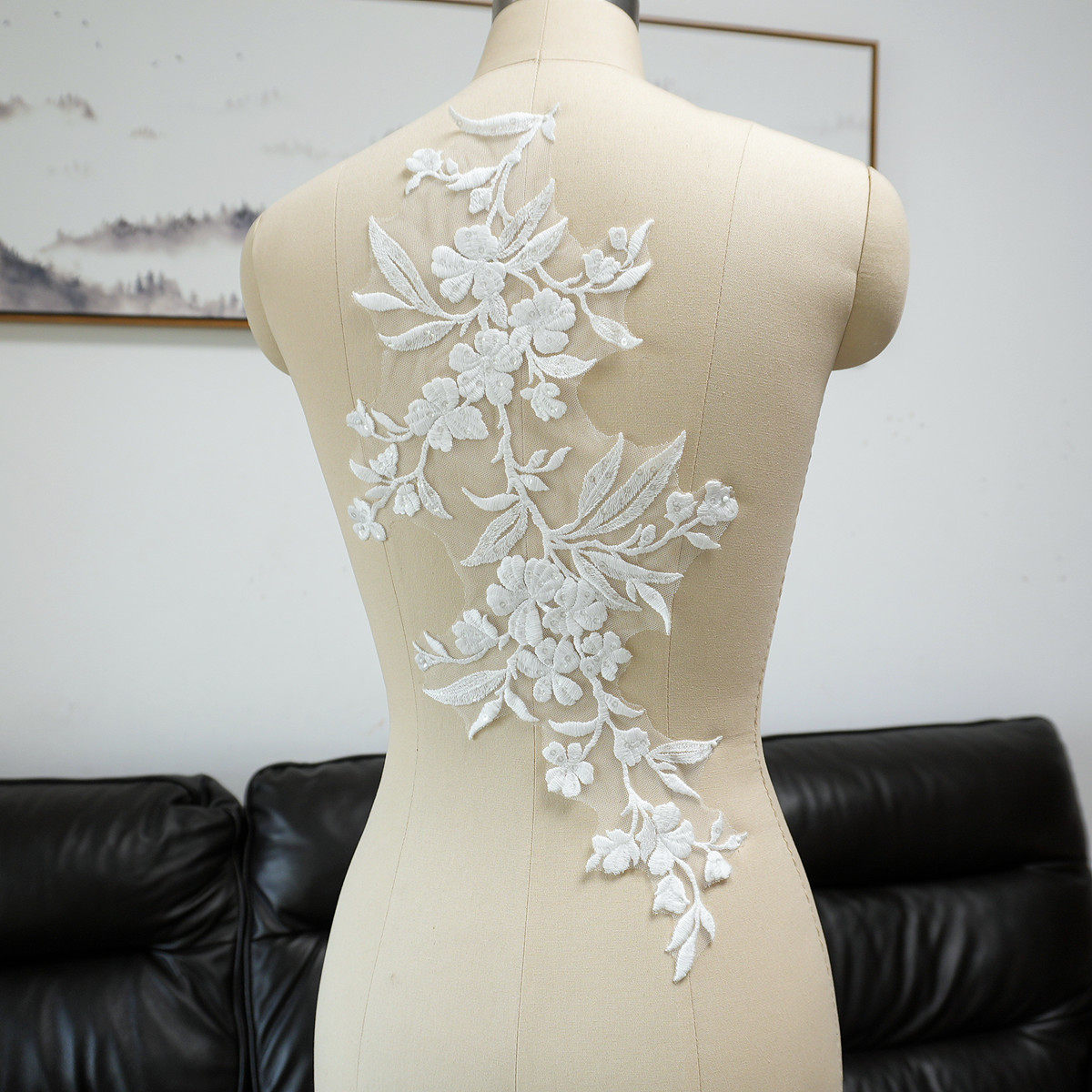 Craft Embellishments - Apliques de Tecido com Lantejoulas de