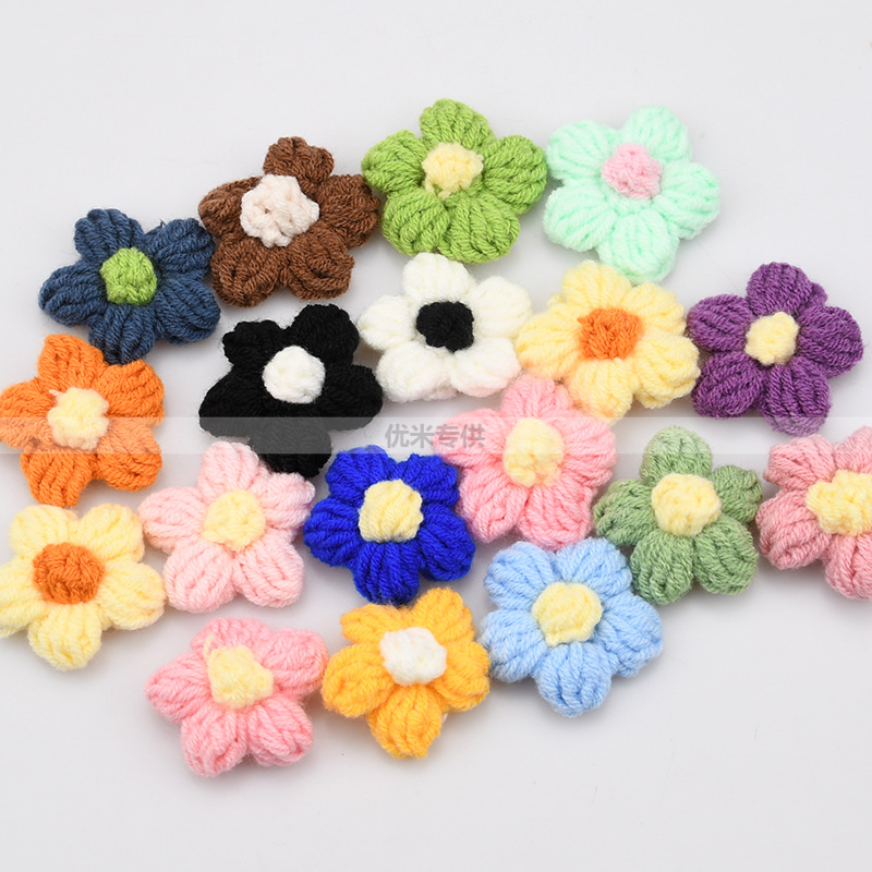 Apliques de Flores de Crochê F - Craft Embellishments avaliação e preço