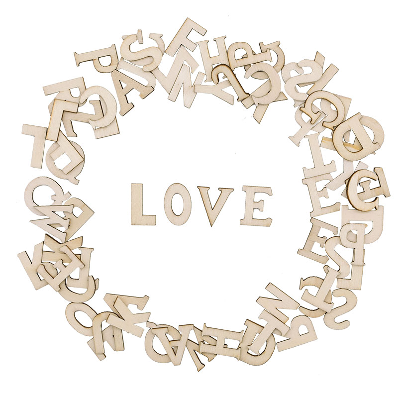 Alfabeto De Madeira E Letras N - Craft Embellishments avaliação e preço