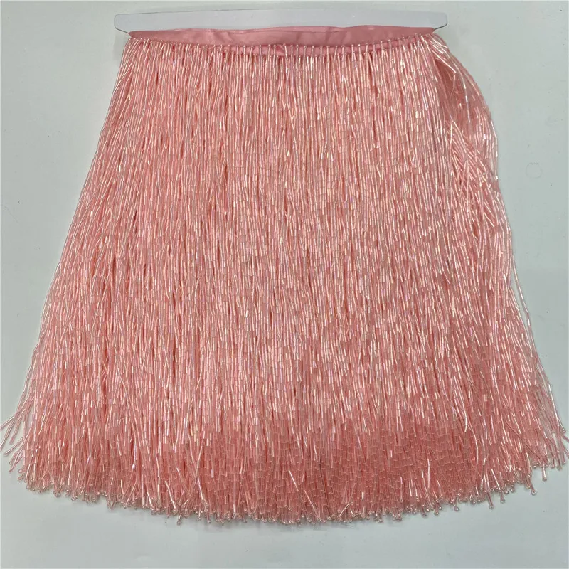 5 metros/lote bela guarnição c - Beaded Trim Fringe avaliação e preço