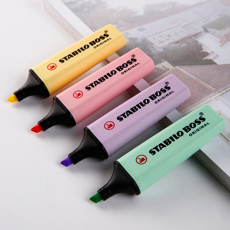 Canetas Marcadoras STABILO em  - Stabilo Marker Boss avaliação e preço