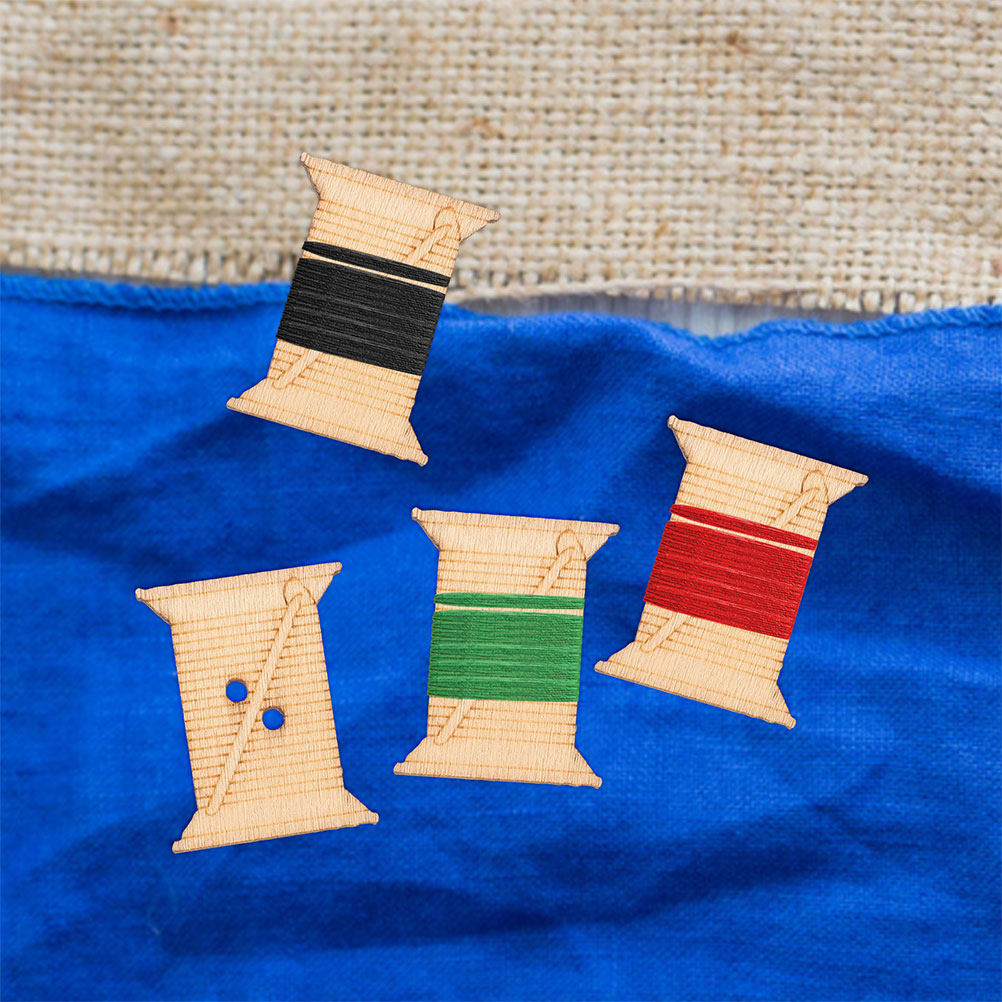 100 Peças de Bobinas de Madeir - Embroidery Embellishments avaliação e preço