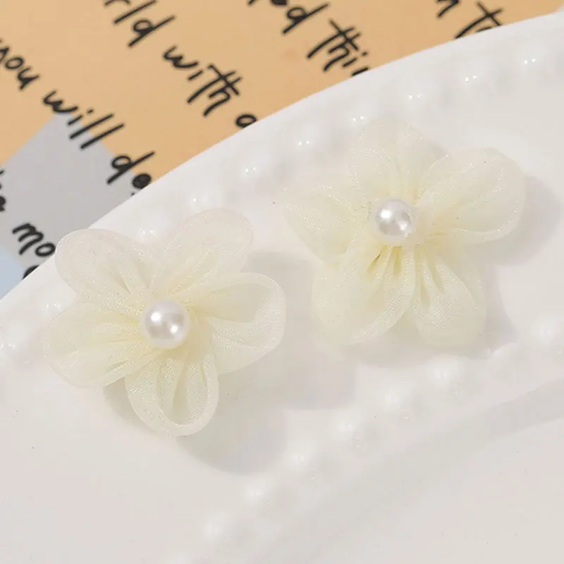 100 pçs fio de pérola flor apl - Applique Patch Flower avaliação e preço