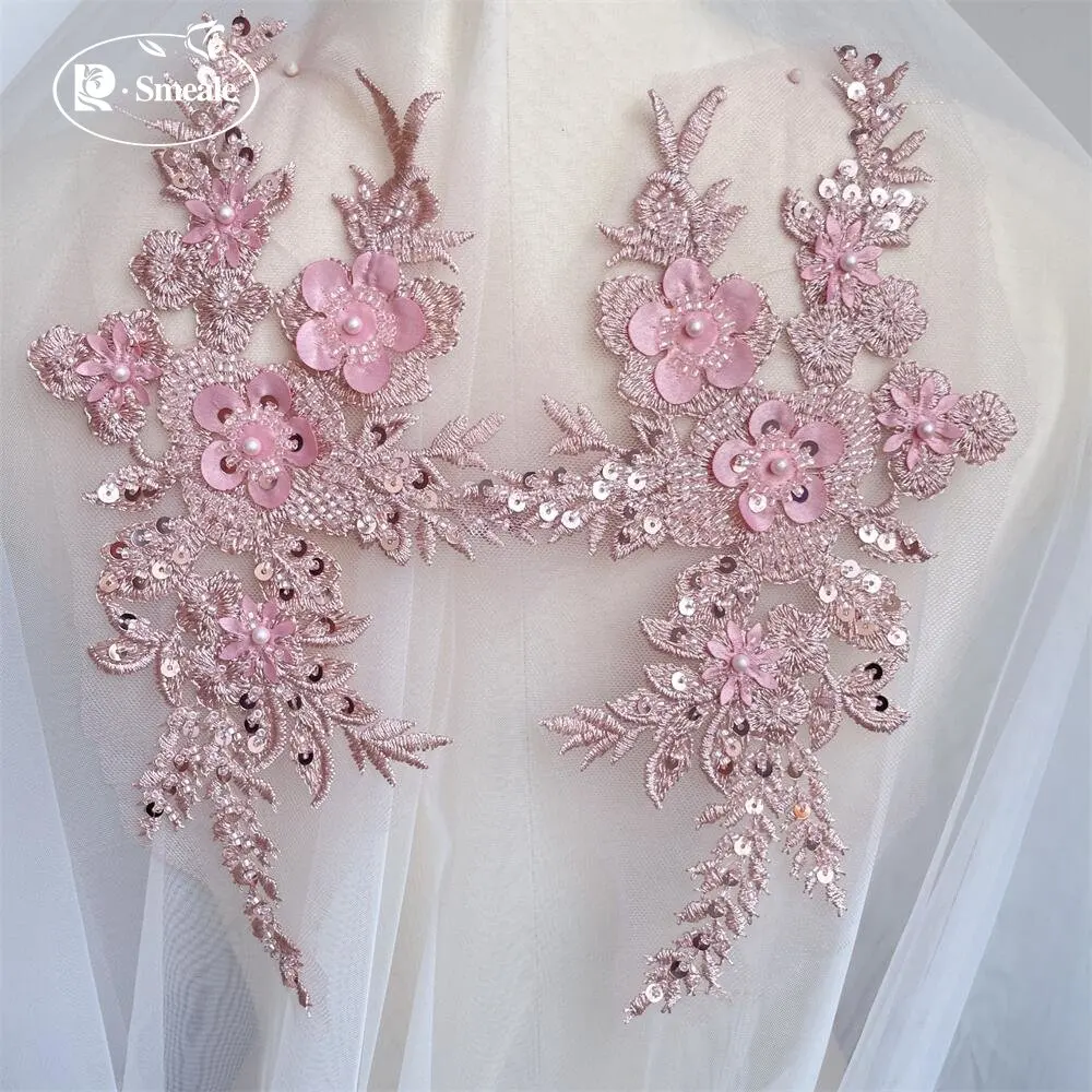 2 peças/1 par novo 12 cores tu - Applique Patch Flower avaliação e preço