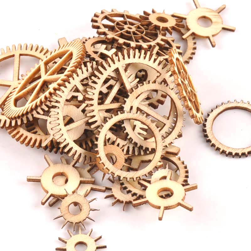 Roda de madeira sem acabamento - Craft Embellishments avaliação e preço