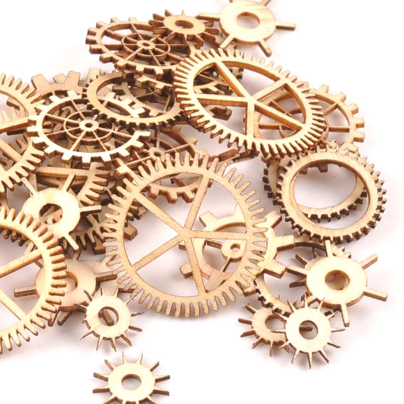 Roda de madeira sem acabamento - Craft Embellishments avaliação e preço